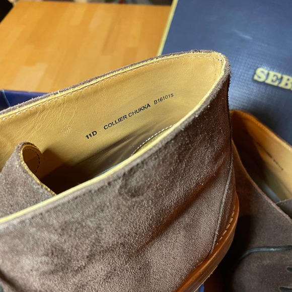 Sebago "Collier" Chukka - Dk. Brown Suede - Picture 4 of 11